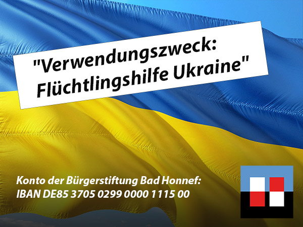 Spenden-Fonds für Ukraine-Flüchtlinge